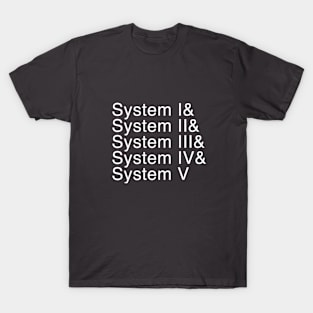 Viable System Model (VSM) T-Shirt